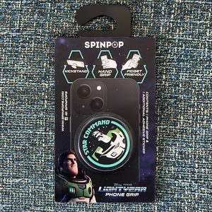 Spinpop Disney PIXAR Lightyear Star Command Pop Grip New in Package